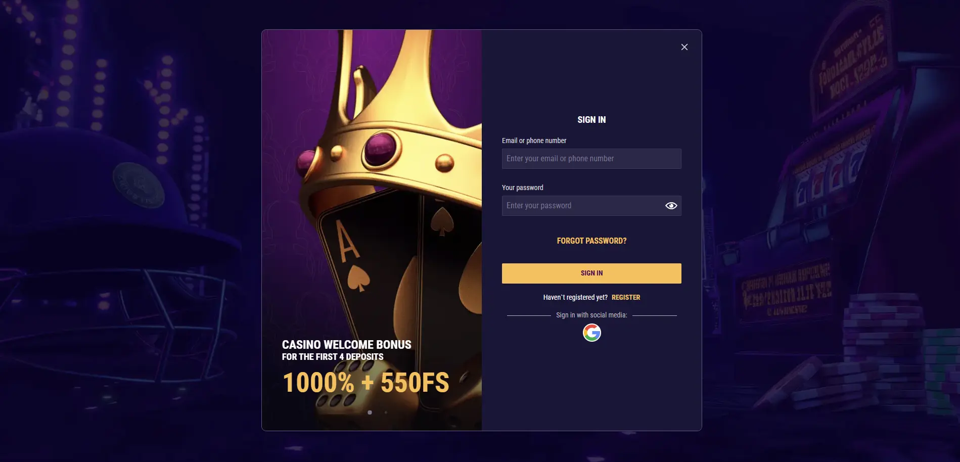 Login LopeBet Casino India